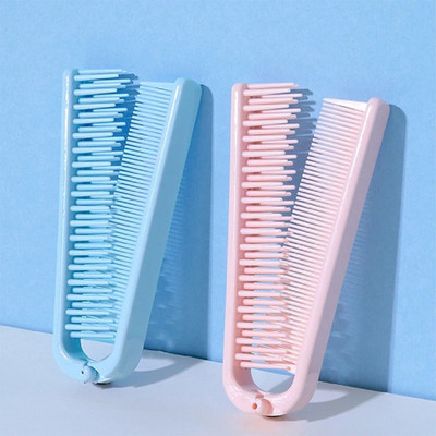 Nyamah sales Travel Friendly Folding Pocket Comb Double Sided Portable Mini Pocket
