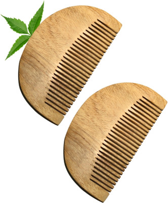 MICLAC Handcrafted Beard Comb 2PCS