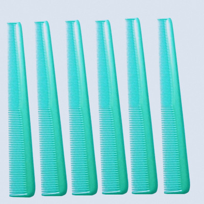 SHALIMAR SCISSORS COMPANY Barber salon plastic comb set of 12 piece