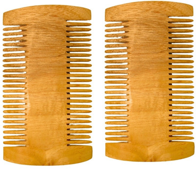 MICLAC Neem Wooden Comprehensive Lice and Nits Management Tool 2PCS