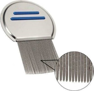 Sarbeau Stainless Steel Comb for Head Lice, Nit & Egg Removal with Long Fine Metal