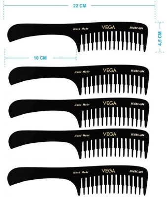 VEGA Grooming Comb - HMBC-204 Pack of 5