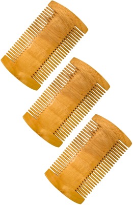 MICLAC Neem Wooden Gentle and Effective Lice Control Tool 3PCS