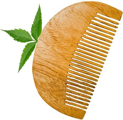MICLAC Beard Comb Style your beard hassle-free With Neem Comb 1PCS