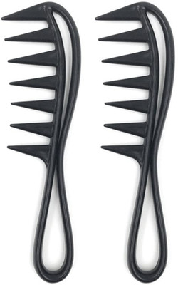 fitme Wide Tooth Detangling Comb Shower Flexible Comb 2 Pcs