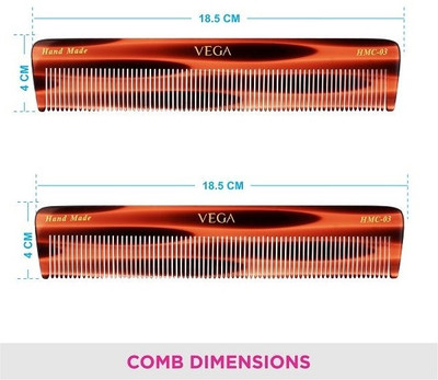 VEGA Dressing Comb - HMC-03 Pack of 2