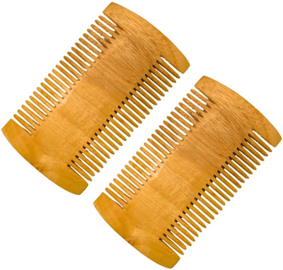 MICLAC Neem Wooden Gentle and Effective Lice Control Tool 2PCS
