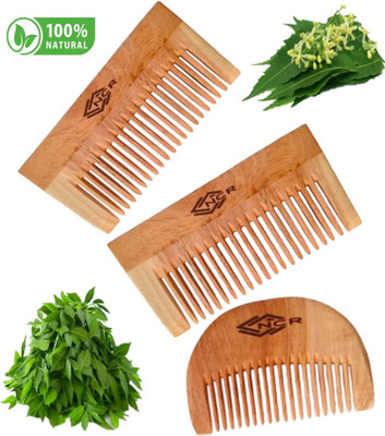 ncr wooden Comb For Men & Woomen ,Dendraff ConTrol ,Hair Fall Control