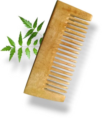 MICLAC Salon comb - 1Pcs, Wooden Wide Tooth Comb