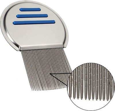 Sarbeau Stainless Steel Lice Treatment Comb for Head Lice/Lice Egg Removal Comb