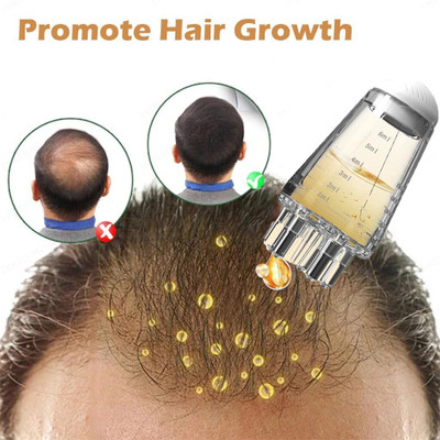 GVJ TRADERS Hair Oil applicator, Scalp Applicator Comb, Ball Root Comb
