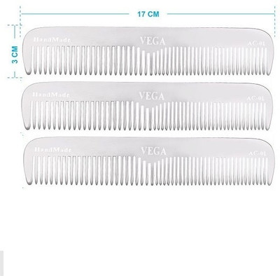 VEGA Aluminium Comb - AC-01 Pack of 3
