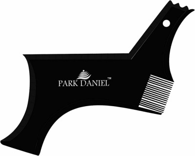 PARK DANIEL Boomerang Beard Line, Beard Shaper Comb for Styling & Grooming Pack Of 1