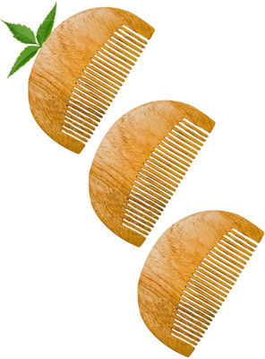 MICLAC Pocket-Size Elegant Comb for Beard Styling Beard Comb 3PCS