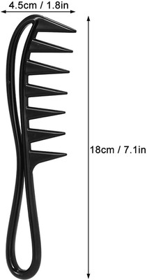 yogi Wide Tooth Detangling Comb Shower Flexible Comb Wide Spacing