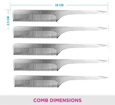 VEGA Aluminium Comb - AC-06 Pack of 5