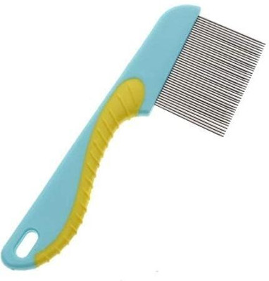 FIRST BEAUTY Stainless Steel Lice Egg Nit Removal Comb with Long Handle Lice Comb