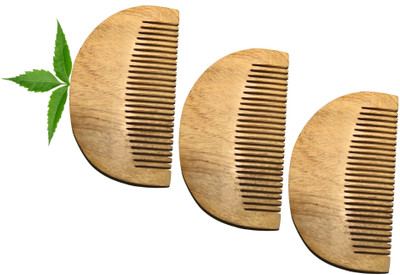 MICLAC Neem Comb for Beard 3PCS