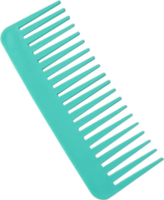 MICLAC Wide tooth comb small (Pack Of 1, Multicolor)