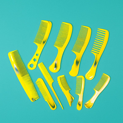 GJM PRODUCTION 10-Piece Professional Hair Comb Set – Versatile Styling Tools for All Hair Types