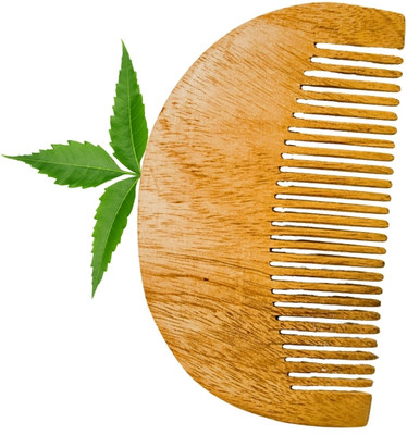 MICLAC Tame your Beard With Neem Comb like a Comb For Healthy & Stylish Beard 1PCS