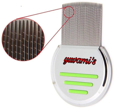 Yuvami's Human and Pets Long Bristles Lice Nits Comb Tool (Pack of 1)