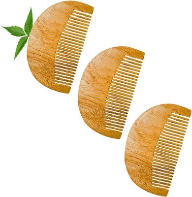 MICLAC Pocket Beard Comb For Men Handcrafted Beard Comb 3PCS