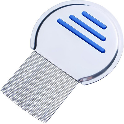 ECILAK Stainless Steel Lice and Nits Removal Comb