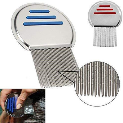bAIRSTOW Lice Egg Removal and Nit Comb for Head Lice Treatment (2 COMBS)