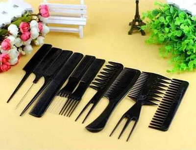 Mecovip set of 10 Professional Hair Cutting & Styling combo kit