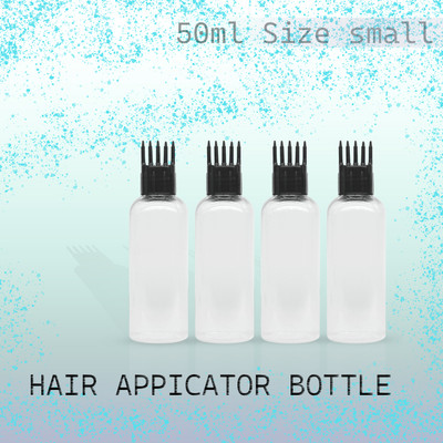 Thinqkart Select Root Applicator Bottle with Comb Cap for Applying Hair Oil,Shampoo,Medicine 50ml