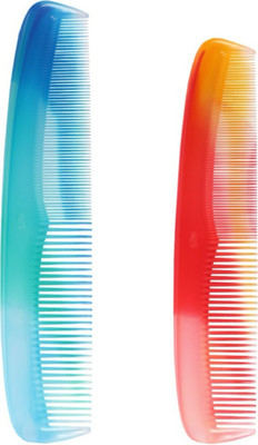 TERATERA Multi colour Printed Hair Comb Set of 3