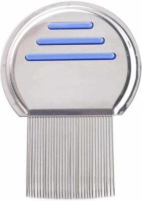 MakeuPia Best Quality Metal Teeth Lice Comb(Random color) (Pack of 1)