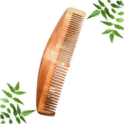 MICLAC Neem Wood Comb for Hair Growth and Styling