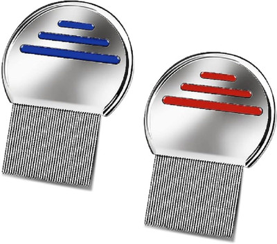 jsst Lice Comb Free Terminator Effective Removing Nits for Kids hair combo PACK OF 2