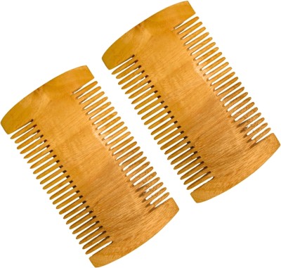 MICLAC Neem Wooden Head lice comb for kids - Pack Of 2