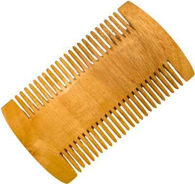 MICLAC Durable Neem Wood Comb for Dandruff and Lice Treatment, Pack of 1