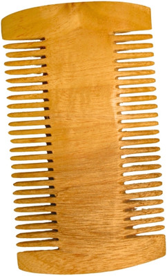 MICLAC Neem Wooden Fine Smooth Tooth Lice Comb For Gentle Use 1PCS
