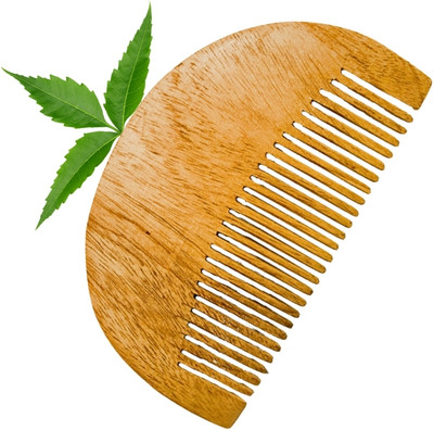 MICLAC Beard Comb For Styling and Hair Growth Classic Wooden Beard Comb 1PCS