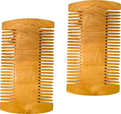 MICLAC Neem Lice Egg Remover Comb for Nits and Dandruff, Pack of 2