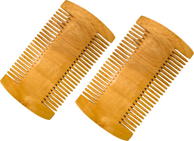 MICLAC Neem Wood Comb for Lice and Nit Treatment, Pack of 2