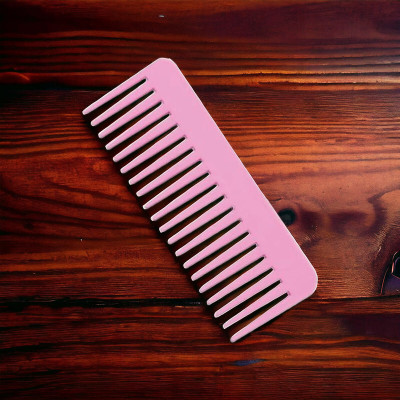 MICLAC Wide teeth pocket comb for men || Wide tooth comb with handle 1pcs