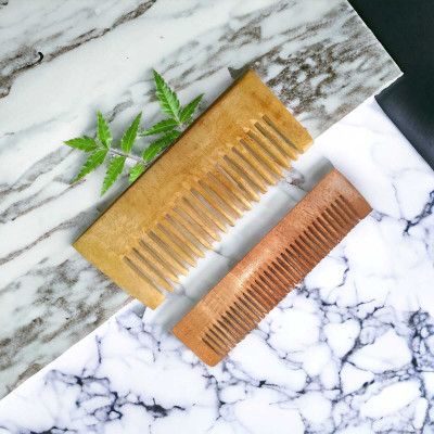 MICLAC Small Shampoo And Pocket Comb Combo | Handcrafted | Hairfall & Dandruff Control