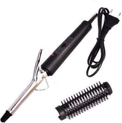 Fulkiza Women Iron Rod Brush Styler Hair Care Curler Curl Curling Straightener Hair Curler(Multicolor)