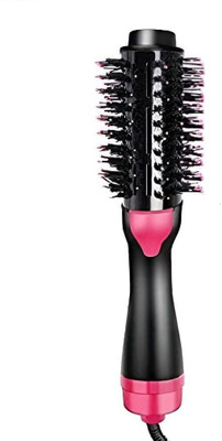 ND BROTHERS One Step Hair Dryer, 4 in 1 Hot Air Brush for Drying, Straightening ND64 Hair Curler(Multicolor)