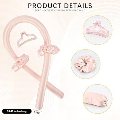 KGBTREADS hair roller Hair Curler(Pink)