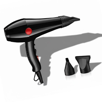Frinzoo Quick Drying Hair Dryer with Temperature Adjustment Hair Dryer(2000 W, Black)