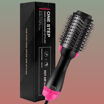 juggaris oneestep382 Hair Dryer(1000 W, black and pink)