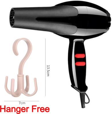 ASIAN WARE Hair Dryer New 6130 For Men & Women Daily Style Hair Dryer(1800 W, Black, Red)