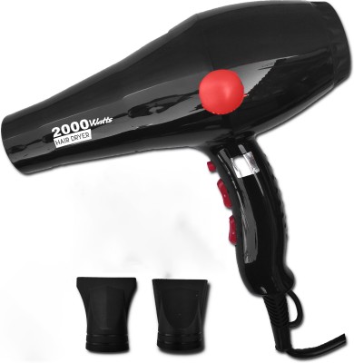 iDOLESHOP First Quality Salon Grade Professional Hair Dryer(2000 watts) Hair Dryer(2000 W, Black)